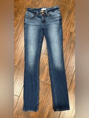 BKE Stella slim fit low rise, straight jeans 28 x 34